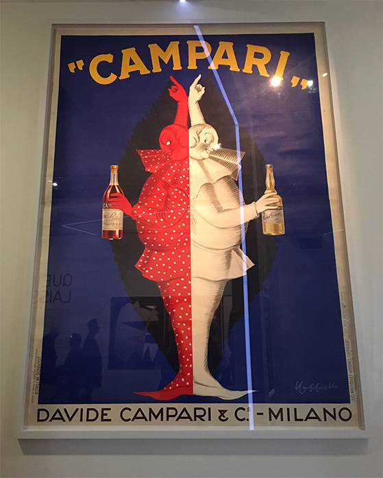 Affiche publicitaire Campari