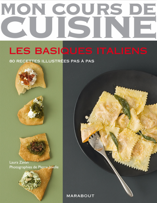 Les basiques italiens par Laura Zavan, éditions Marabout