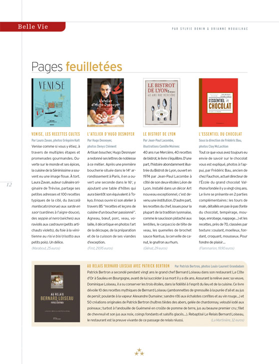 Article dans 3 Etoiles d'avril 2014