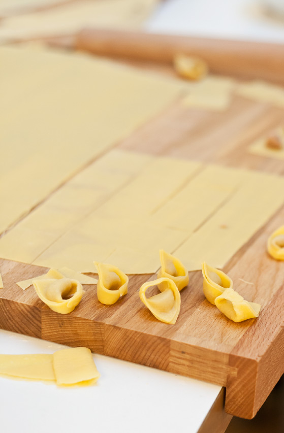 Façonnage des tortellini