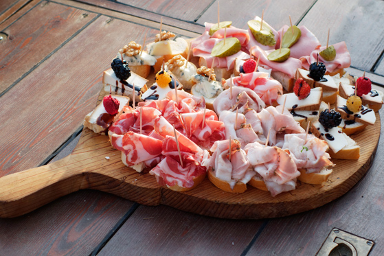 Planche à l'aperitivo al Timon