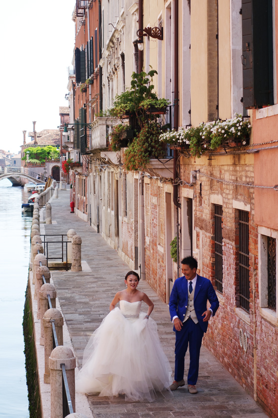 Mariés à Venise