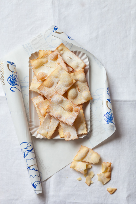 Crostoli, dessert italien de Carnaval