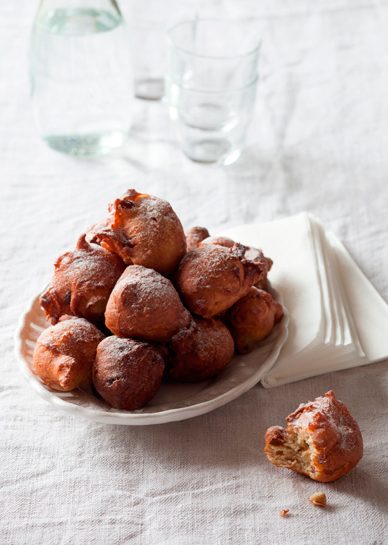 Fritole, beignets de Carnaval. Recette de Laura Zavan