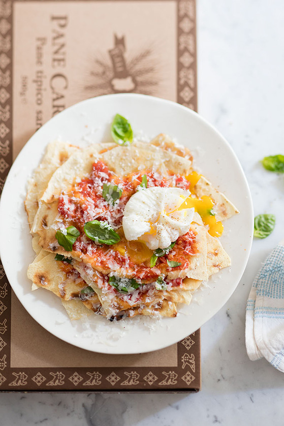 Pane frattau, recette de Laura Zavan