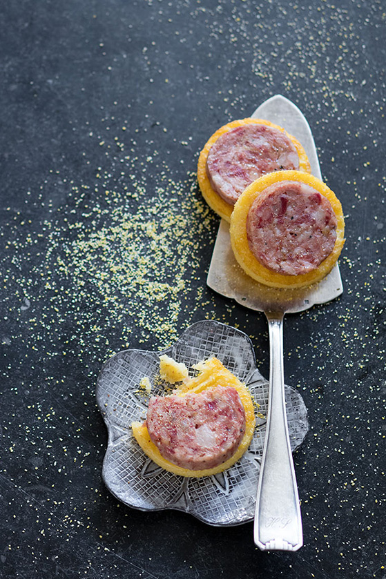 Polenta et cotechino, recette de Laura Zavan