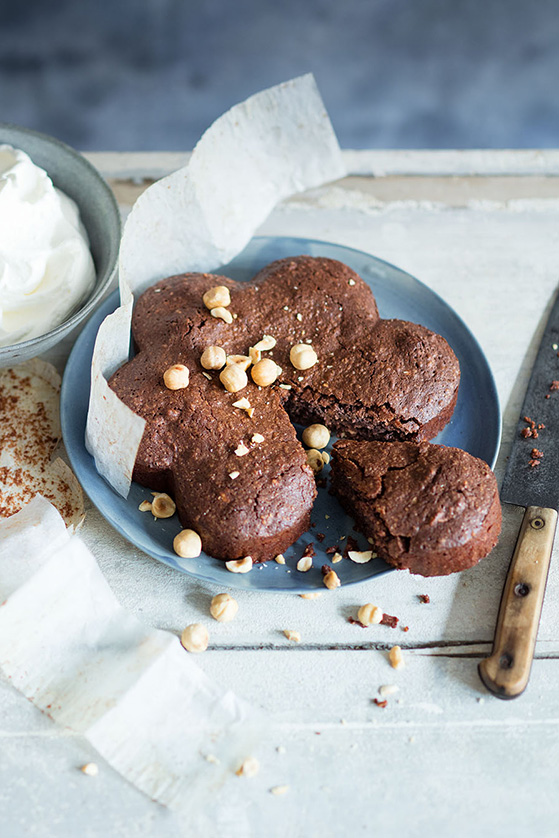 Gâteau à la noisette, recette de Laura Zavan