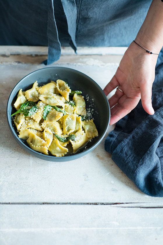 Ravioli viande épinard, recette de Laura Zavan