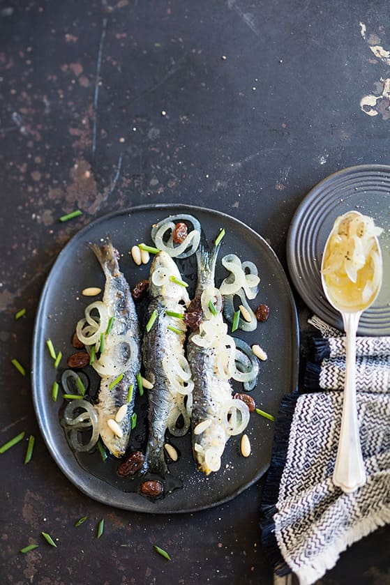 Sardines in saor, recette de Laura Zavan