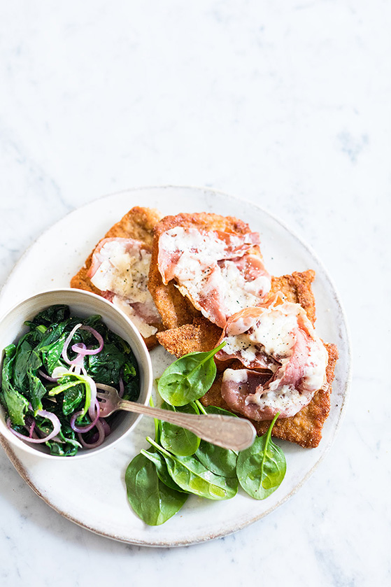 Cotelette bolognaise, recette de Laura Zavan