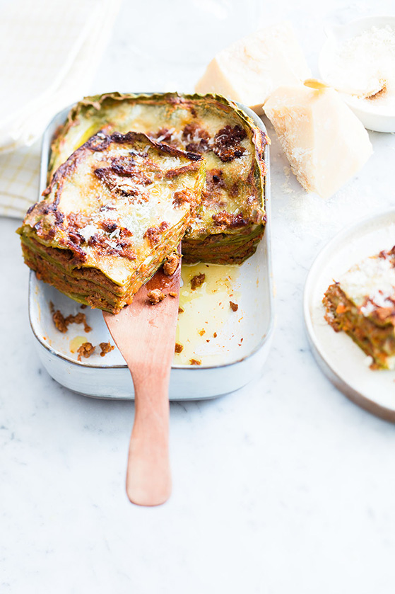 Lasagnes à la bolognaise, recette de Laura Zavan