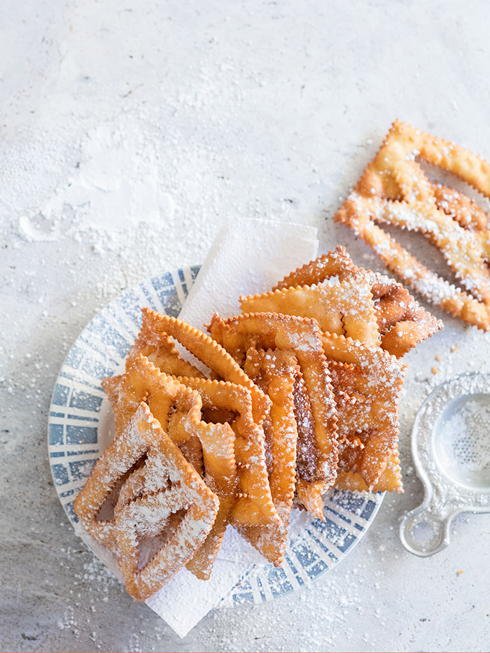 Cenci,recette de Laura Zavan