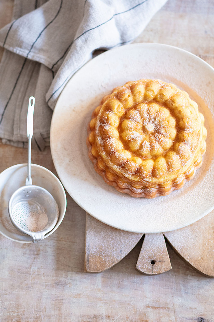 Flan ricotta, recette de Laura Zavan