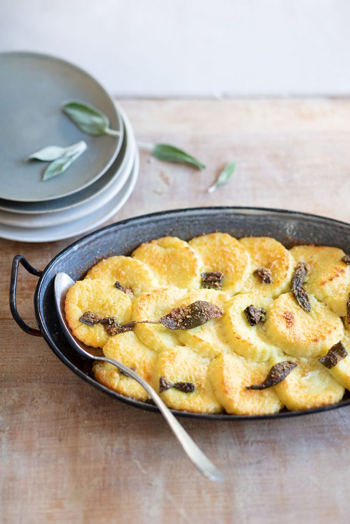 Gnocchi de semoule à la romaine, recette de Laura Zavan