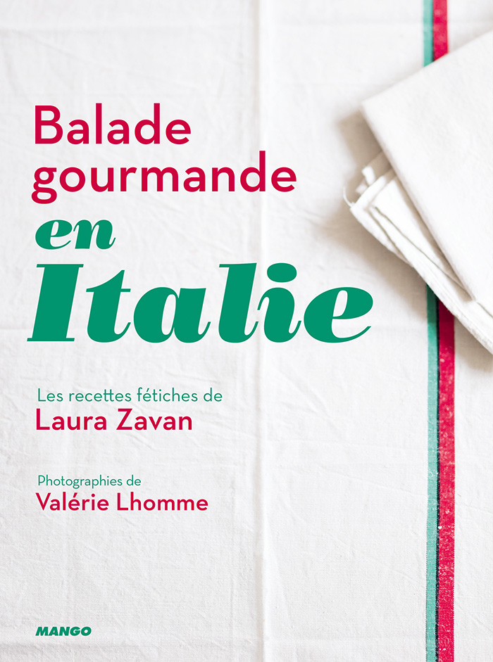 Couverture livre "Balade gourmande en Italie" par Laura Zavan