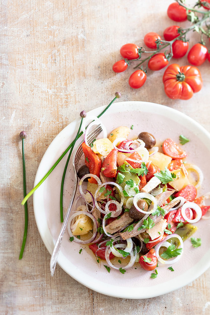 Salade de thon, recette de Laura Zavan