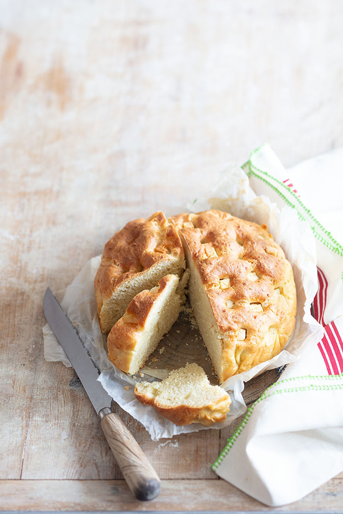 Gâteau au fromage d'Ombrie, recette de Laura Zavan