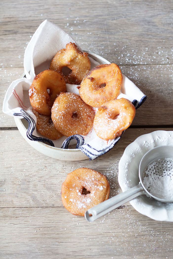 Beignets de pommes, recette de Laura Zavan