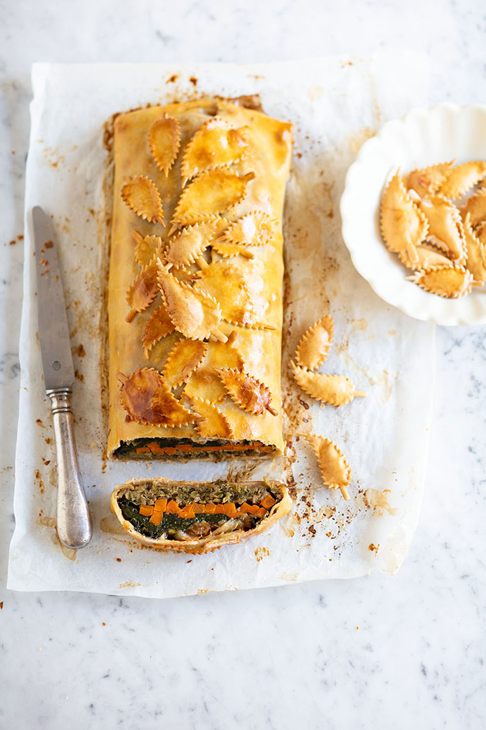 Strudel de légumes, recette de Laura Zavan