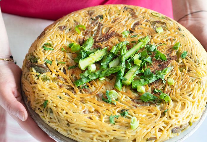 Frittata di spaghetti, recette de Laura Zavan