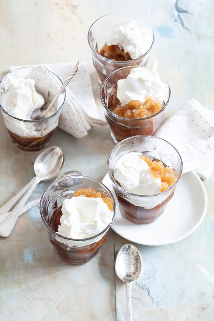 Granité au café, recette de laura Zavan