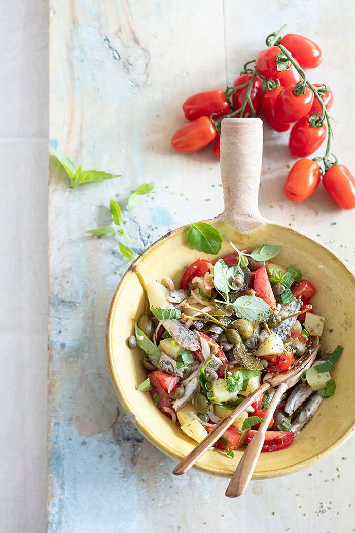Salade de Salina, recettes de Laura Zavan
