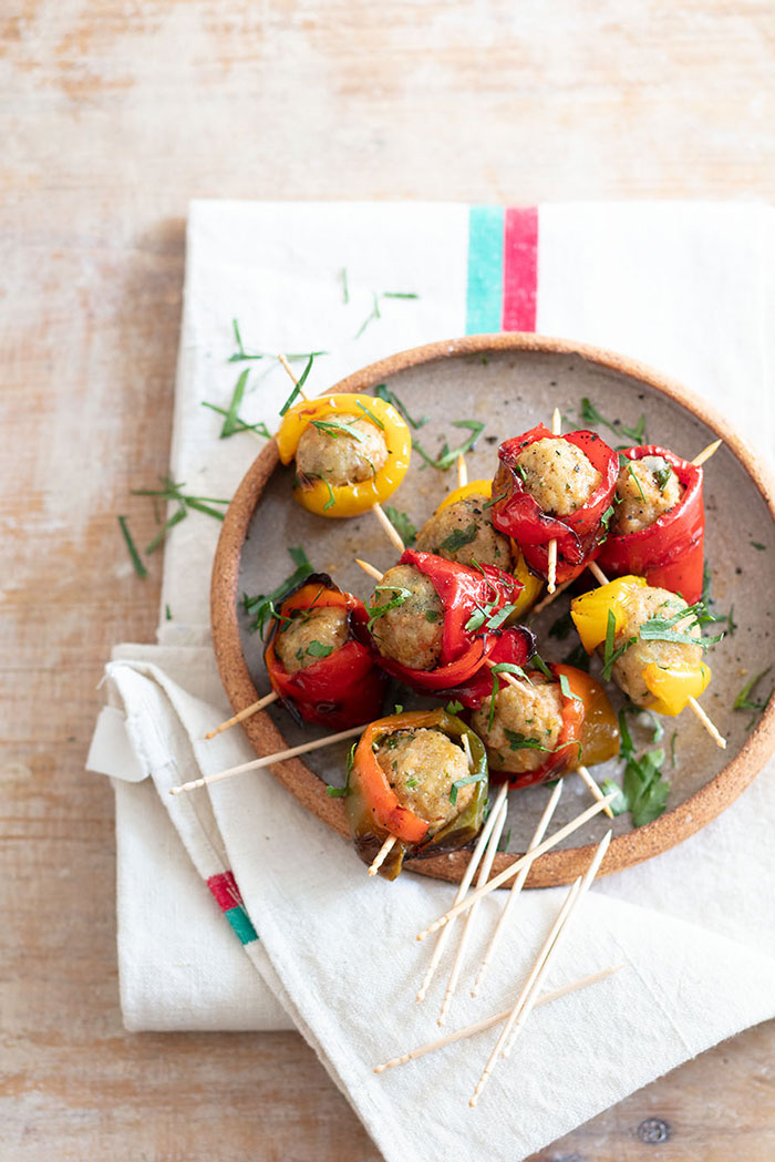 Boulettes de pain et fromage, recette de Laura Zavan