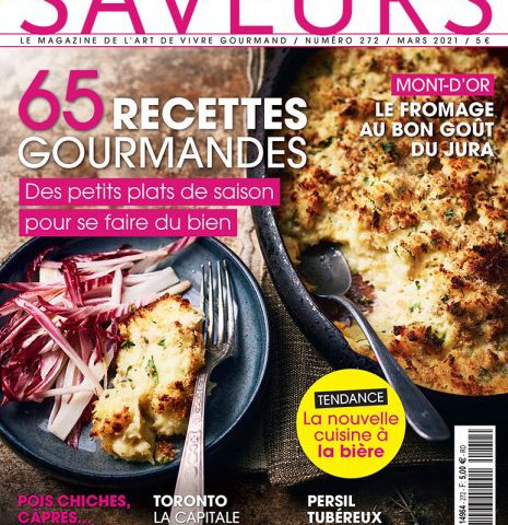 Couverture magazine Saveurs n°272