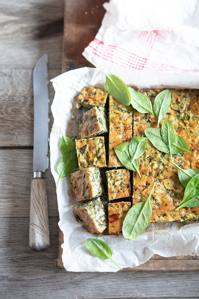 Gâteau de riz et herbes, recette de Laura Zavan