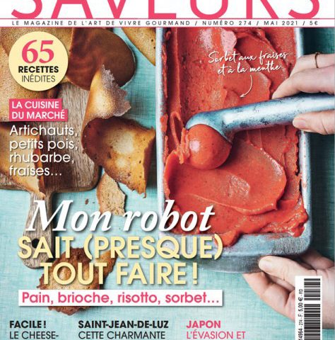 Couverture Saveurs mai 2021