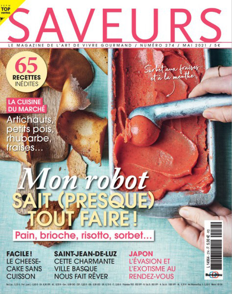 Couverture Saveurs mai 2021