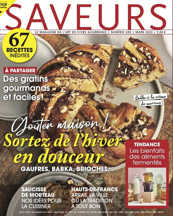 Couverture Saveurs n°282