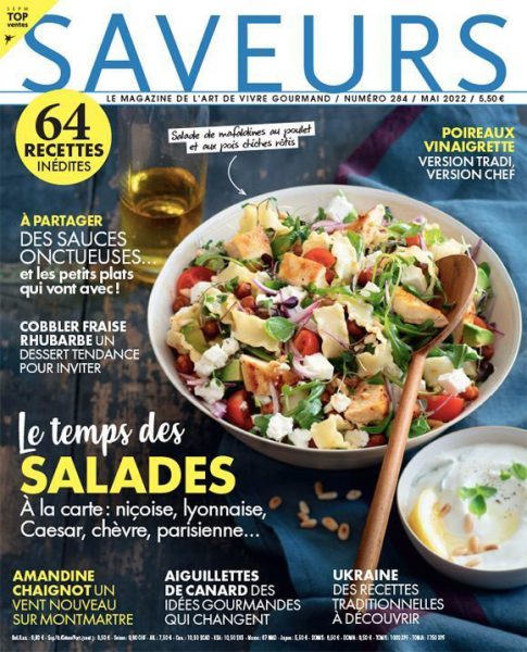 Couverture Saveurs Mai 2022