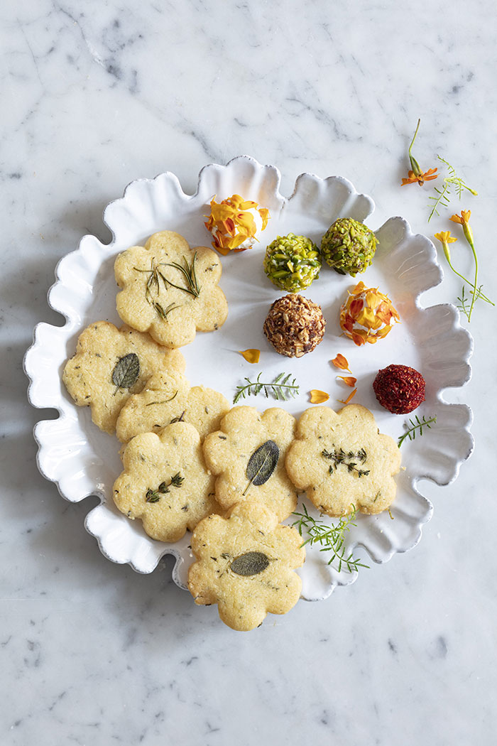 Biscuits salés au parmesan, recette de Laura Zavan