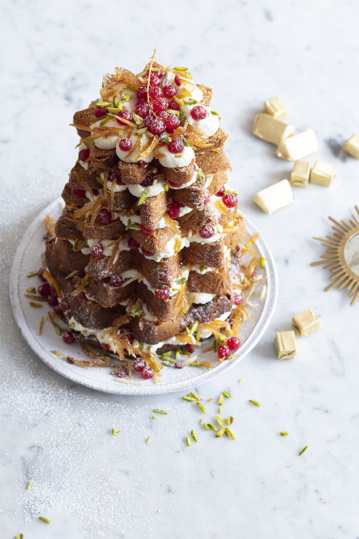 Pandoro farci de Noel, recette de Laura Zavan