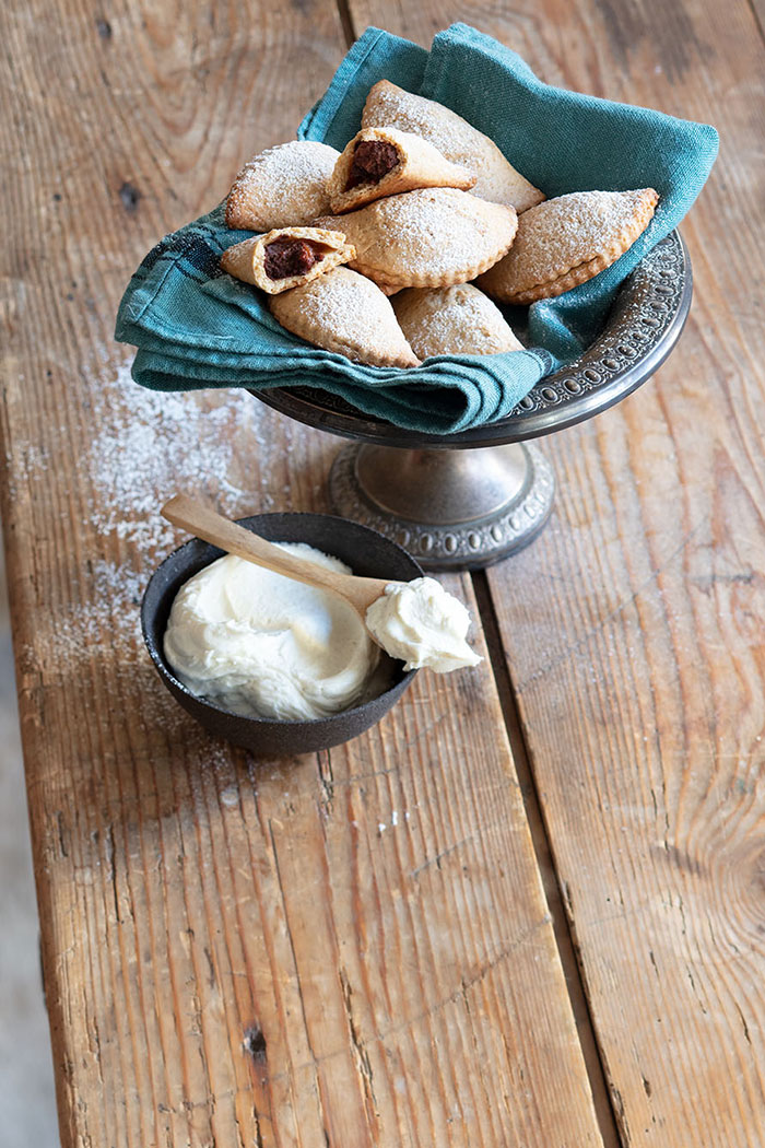 Tortelli chataigne et chocolat, recette de Laura Zavan