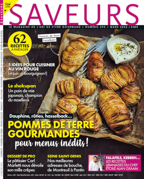 Couverture Saveurs mars 2023