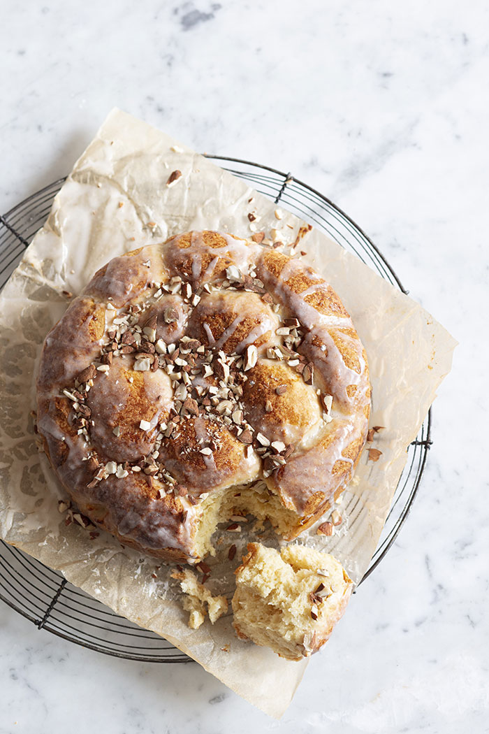 Brioche de Pâques, recette de Laura Zavan