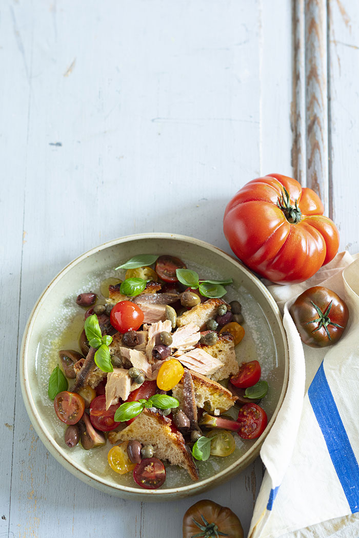 Salade du marin ou capponadda, recette de Laura Zavan