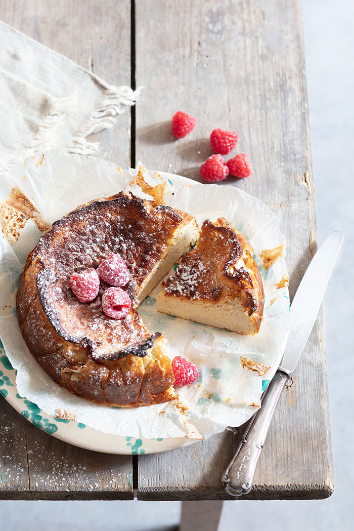 Gâteau de ricotta, recette de Laura Zavan