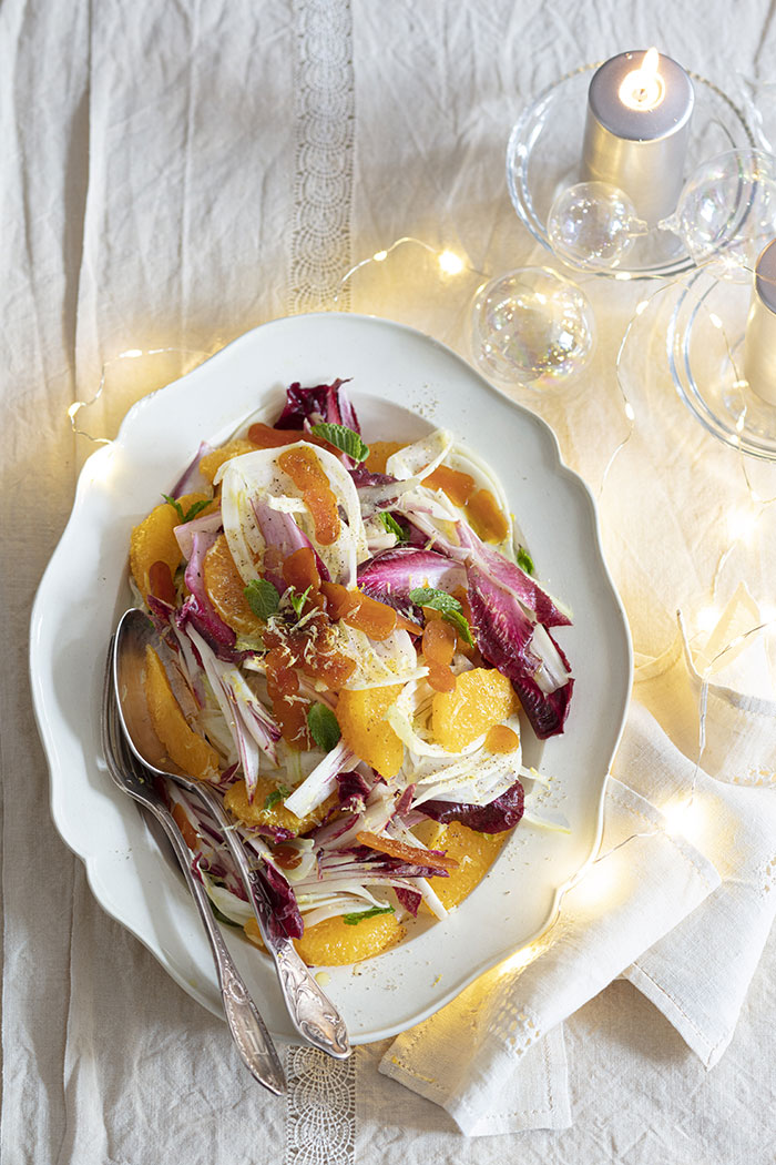 Salade de fenouil et oranges, recette de Laura Zavan