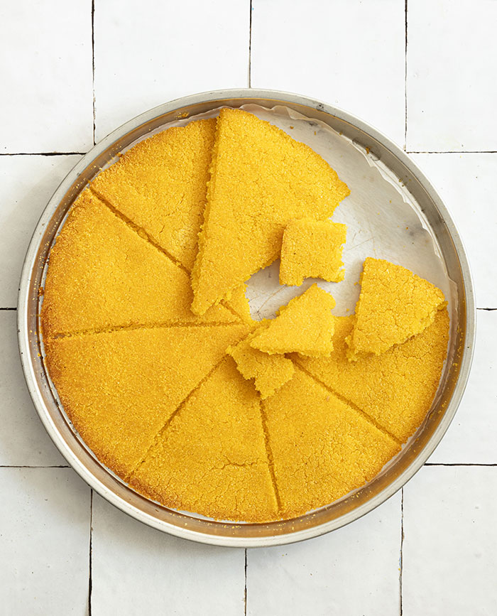 Polenta croustillante pour la pizza et foje, recette de Laura Zavan