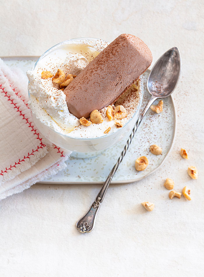 Gelato Gianduiotto comme à Venise Recette de Laura Zavan