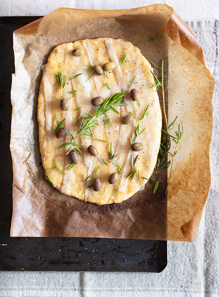 Pinsa bianca. Recette de Laura Zavan