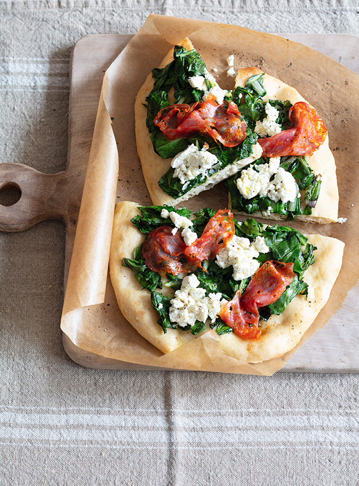 Pinsa rustica. Recette de Laura Zavan