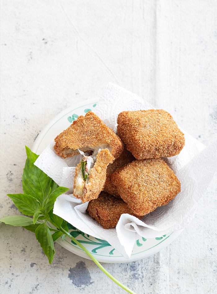 Mozzarella in Carrozza. Recette de Laura Zavan